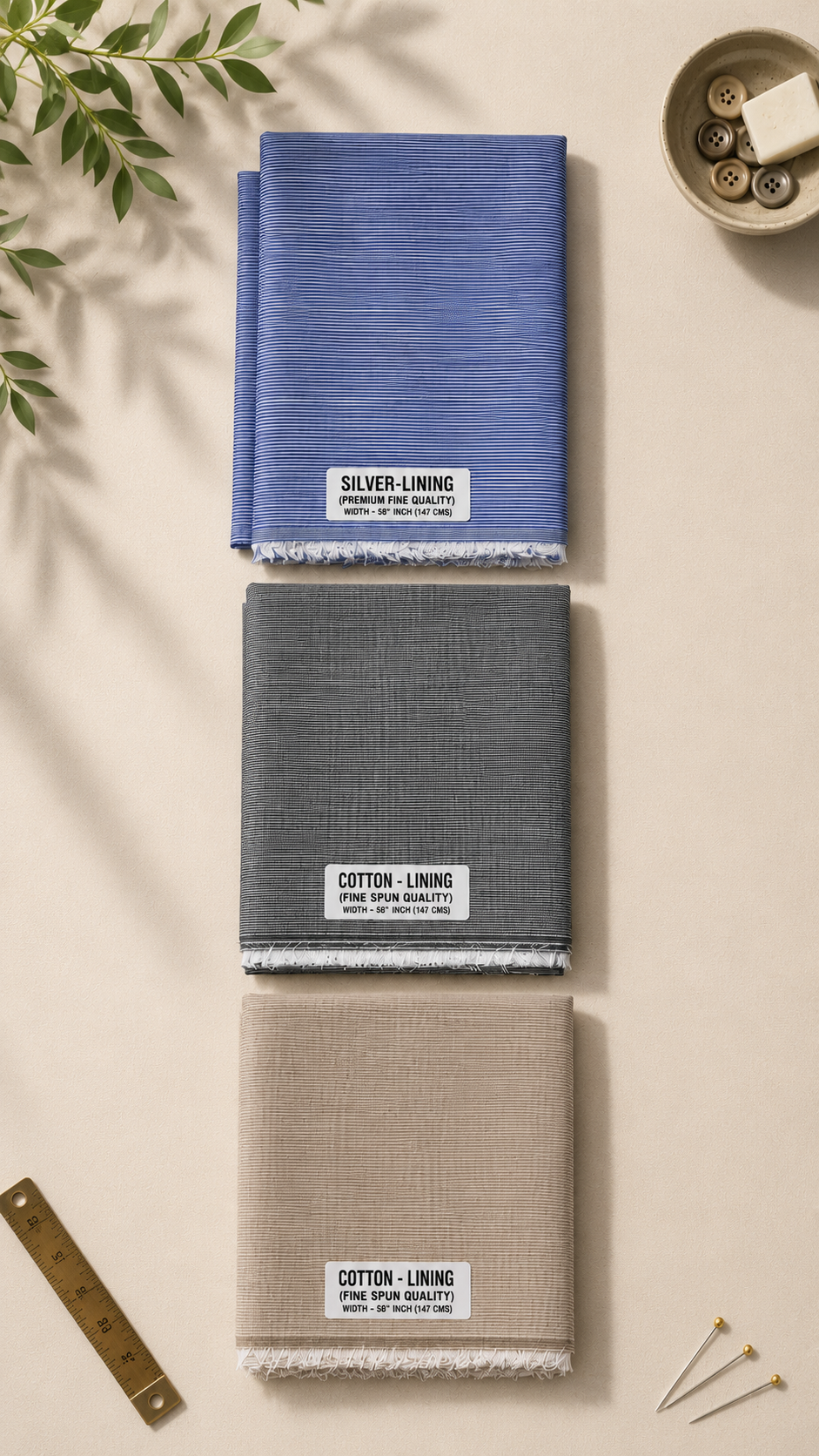Silver Lining & Cotton Lining